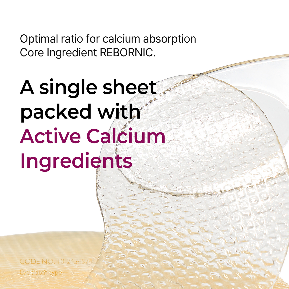Calcium Volume Eye patch